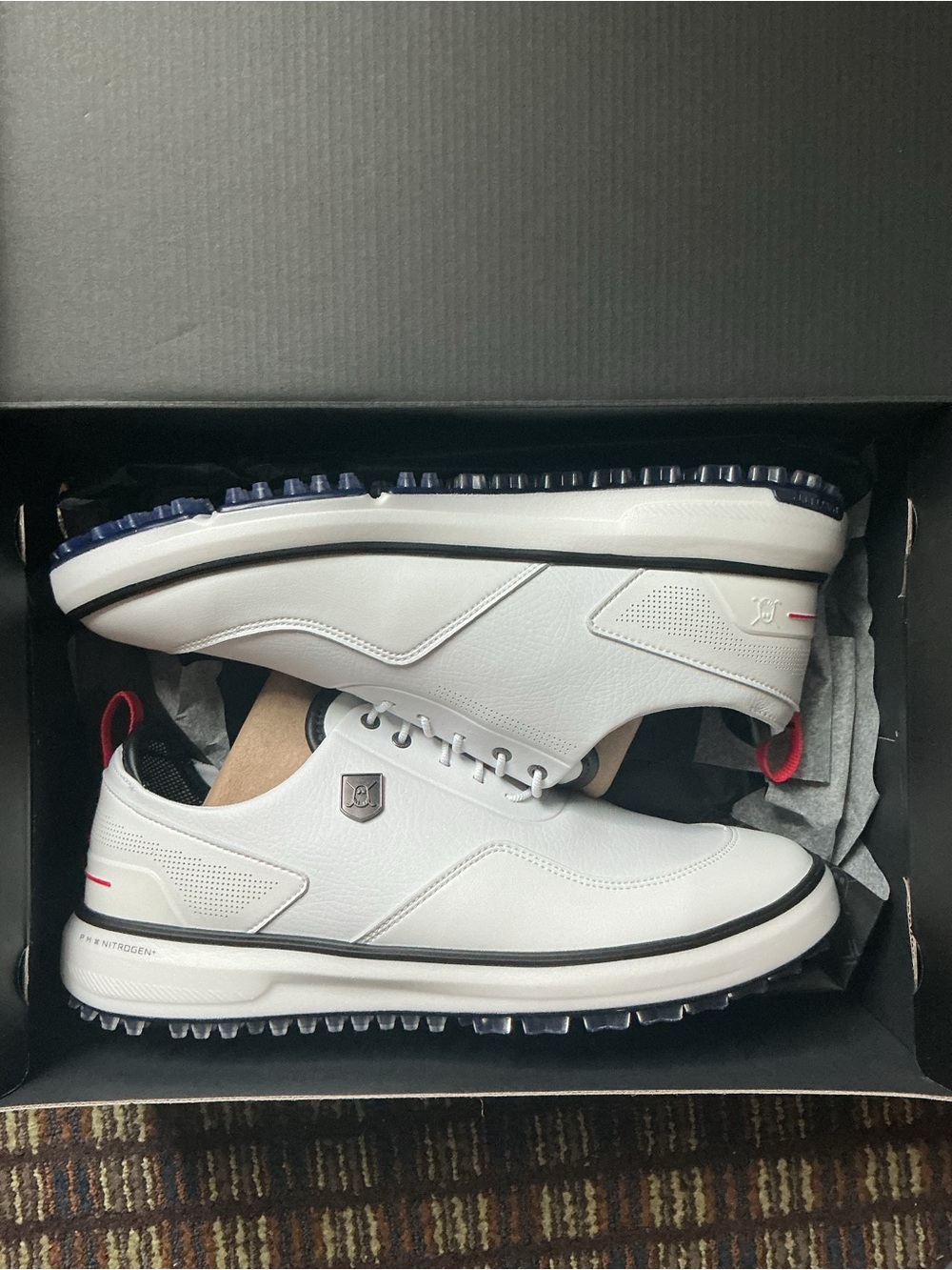 Ghost Golf Reaper Shoes Brand New NWT 10.5 White on White